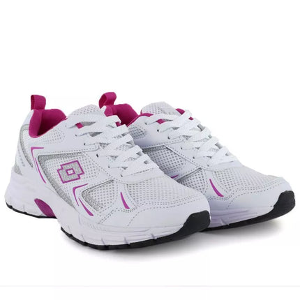 Lotto KITAURA women's white pink sneakers sports shoes