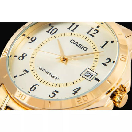 Vyriškas laikrodis CASIO MTP-V004G-9BUDF + dėžutė