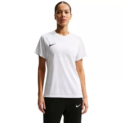 Nike Dri-Fit Park VIII moteriški marškinėliai balti HV8178 100