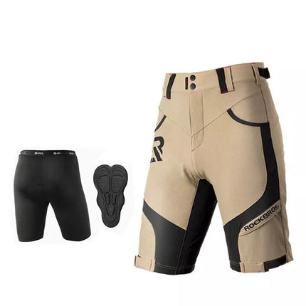 Rockbros Men's Cycling Shorts 2in1 XL