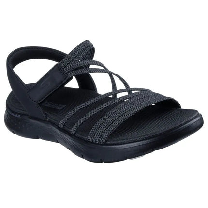 Skechers Women's GO WALK FLEX SANDAL EMMA 141473 BKGY