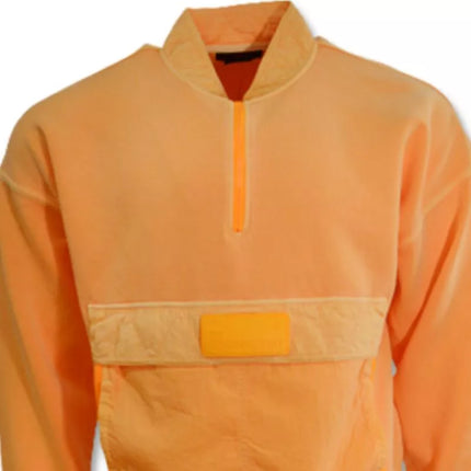 Men's Jordan 23 Engineered 1/2 Zip Top Orange Jacket - CJ5997-810