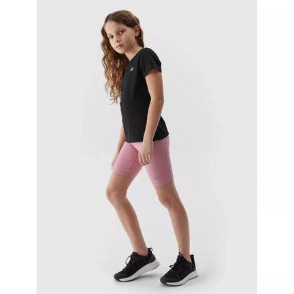 Girls' 4F Junior knitted cycling leggings