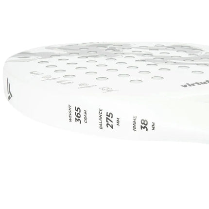 VIRTUFIT HYBRID PADEL RACKET - WHITE-GRAY