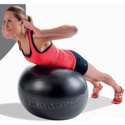 FITNESS BALL 75CM BLACK PURE 2 IMPROVE