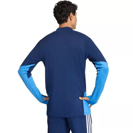 Vyriškas adidas Tiro 26 varžybų treniruočių viršutinis drabužis, tamsiai mėlynas JY6398