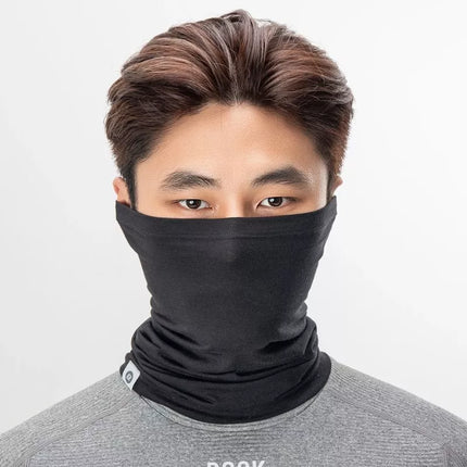 Rocbros YDWB005 thermal scarf tencel + wool universal size - black
