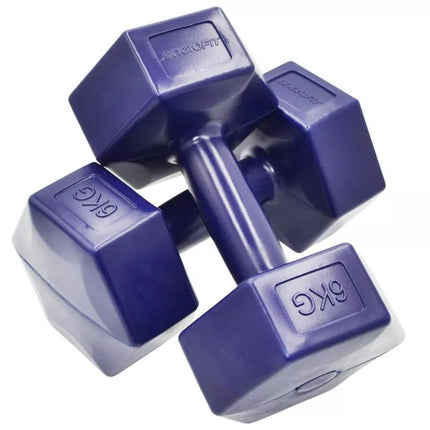 ENERO FIT COMPOSITE DUMBBELL SET 2x6 KG