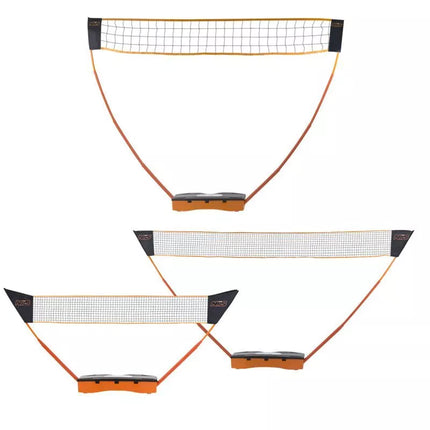 ZSB 3in1 badmintono tinklinis rinkinys + teniso tinklinis + tinklinis
