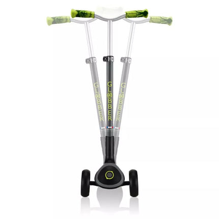 Globber Master Prime triratis paspirtukas / juodas - ryškiai žalias 664-106