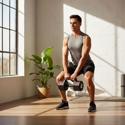 HL05 3in1 ADJUSTABLE DUMBBELL WITH SUPPORT FOR PUSH-UPS AND KETTLEBELL HMS