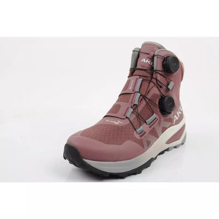 Madingi rožiniai ir pilki moteriški sportiniai trekingo batai Aku Furiosa BOA GTX Vibram