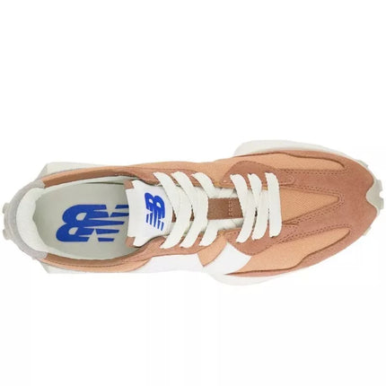 New Balance 327 sportiniai bateliai, oranžinio zomšo, moteriški/vyriški (U327CI)