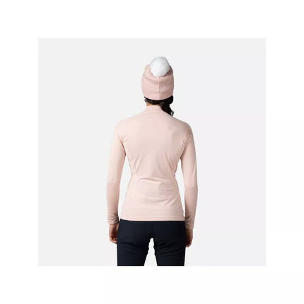 Rossignol W Classique 1/2 Zip Pink Sweatshirt