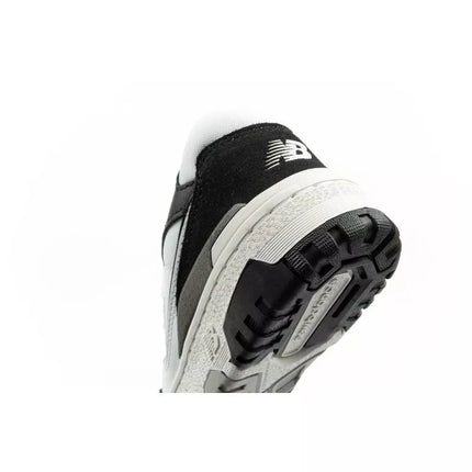 New Balance 550 youth sports shoes sneakers leather fashionable black white