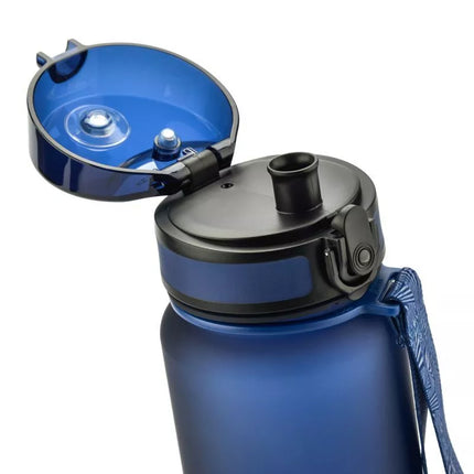 Meteor 650 ml tamsiai mėlyna sportinė gertuvė