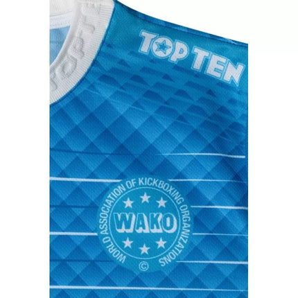 TOP TEN "WAKO" marškinėliai lengvam kontaktui (WAKO PATVIRTINTA)