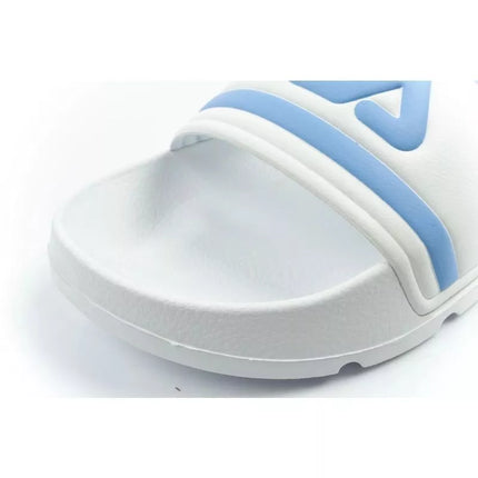 Fila women's sports flip-flops Morro comfortable white slippers for the pool