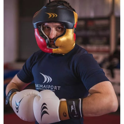 Bokso šalmas Yakima Sport su skruostikaulių apsauga, L, 100346L