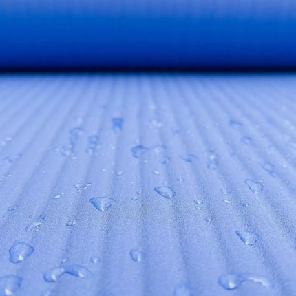 Wozinsky exercise mat 181 x 63 x 0.9 cm thick gymnastic yoga mat blue
