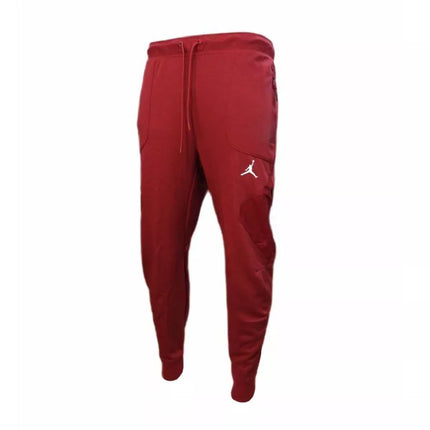 Vyrų raudonos Air Jordan Dri-FIT Treniruočių Fleece sportinės kelnės - DQ7890-613
