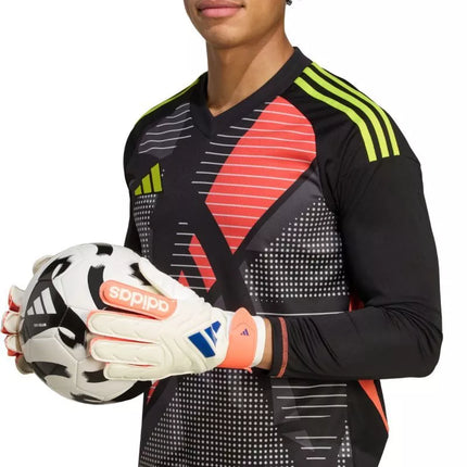 adidas Copa Glove Club goalkeeper gloves white and orange JN5339