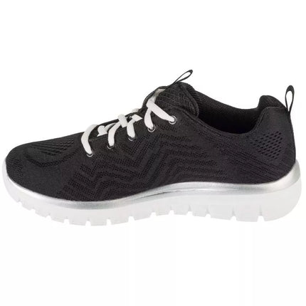 Skechers Graceful - Get Connected 12615W-BKW Juoda 36