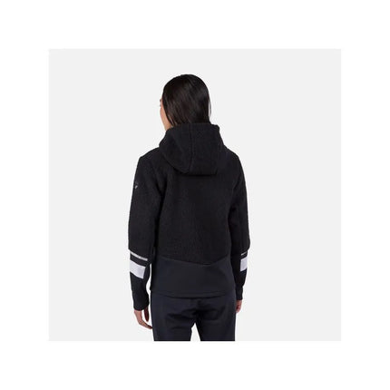 Rossignol W Wispile Fleece Fzh Sweatshirt Black