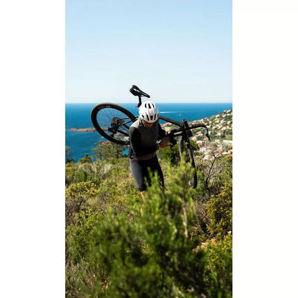Dviračio šalmas HJC CROSSER WHITE, L dydis