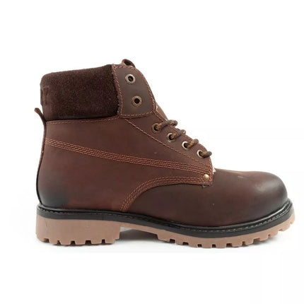 Wrangler Arch Fur men's boots, Chelsea boots, elegant, insulated, brown