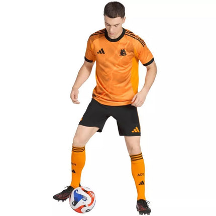 Vyriški adidas AS Roma 25/26 oranžiniai marškinėliai JP4801
