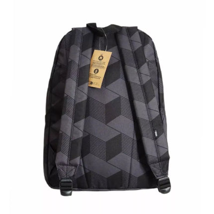 Vans Old Skool Drop V 22 L Black/Asphalt Urban School Backpack - VN000H4ZKOU1