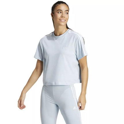 adidas Essentials 3-Stripes Single Jersey Crop Top W IS1568