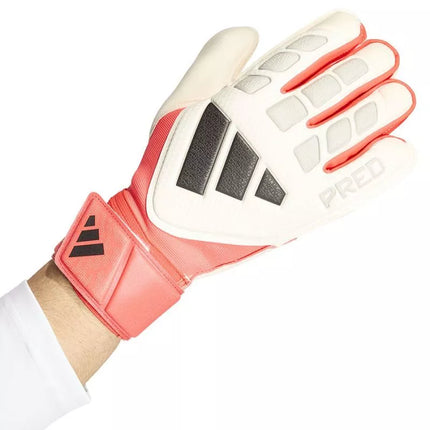 adidas Predator Match goalkeeper gloves white and red KA7783
