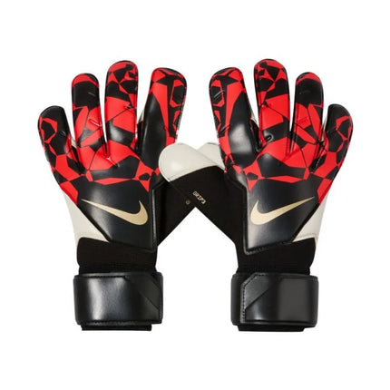 Nike Grip3 Goalkeeper Gloves Black, Red, and White HQ0256 010