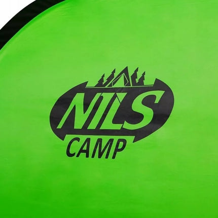 NILS CAMP NC3173 automatinė paplūdimio palapinė, žalia