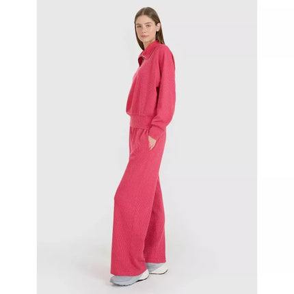 Moteriškos oversize plačių klešnių kelnės 4F 4FRSS25TTROF1396-54S
