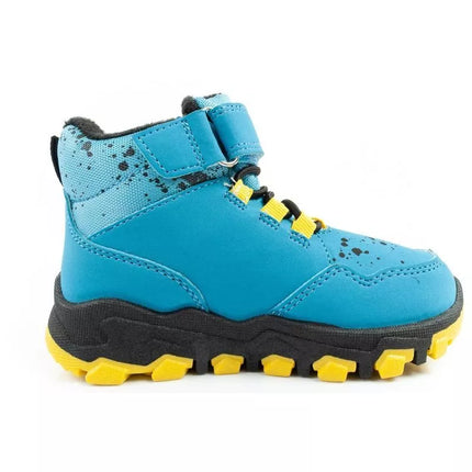 Leomil Pokemon children's winter ankle boots, insulated, waterproof, blue