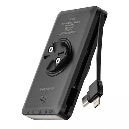 Rockbros JP008 priekinis dviračio žibintas su 5000mAh power bank 150lm IPX6 - juodas