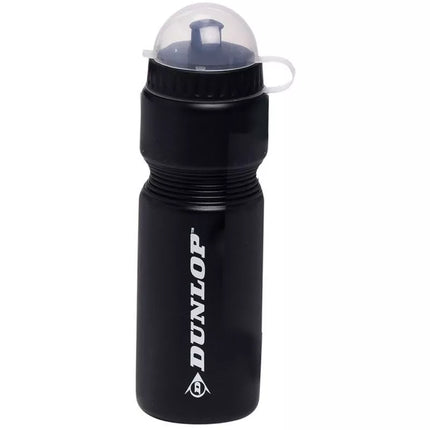 DUNLOP 750ML BICYCLE BOTTLE WITH CAGE BLACK