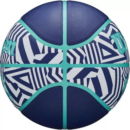 WILSON NBA DRV PLUS DAZZLE CAMO KREPŠINIS INDIGO Dydis 5