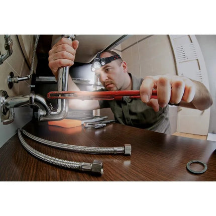 GRUNDIG DELUXE 1 LED and 2 COB TOURIST HEADLAMP