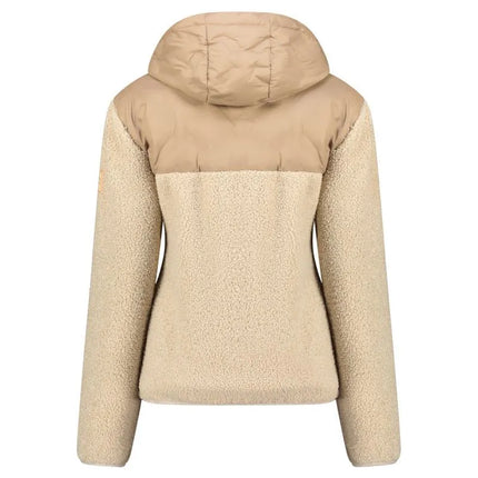 Geographical Norway Techic Fz Beige Db Lady 056 Women's Fleece (WZ6660F/GN-Beige)
