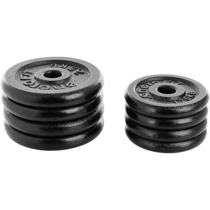 CAST IRON DUMBBELL 19 KG (2x9.5 KG) ENERO FIT CASE