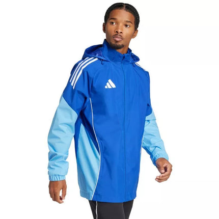 Men's adidas Tiro 25 Competition All-Weather Jacket Blue JI8930