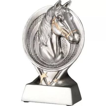 Cast horse figurine - head RS1501