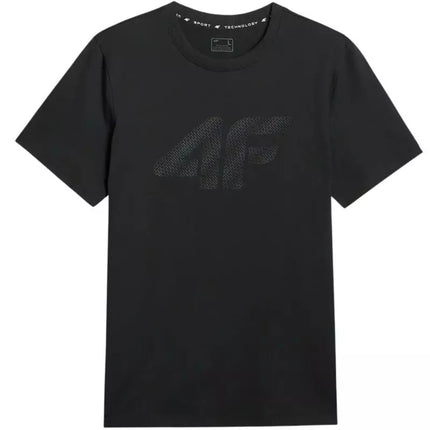 Men's T-shirt 4F M3342 deep black 4FWMM00TTSHM3342 20S