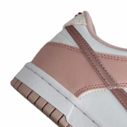 Nike Dunk Low GS Aksominiai Rožiniai Vaikiški Sportbačiai - DO6485-600