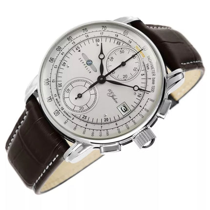 Vyriškas laikrodis ZEPPELIN 100 Yahre Chronograph 8670-1 + DĖŽUTĖ