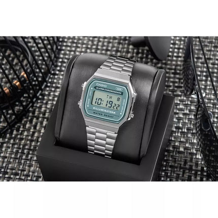 Vyriškas laikrodis CASIO VINTAGE A168WA-3AYES + DĖŽUTĖ
